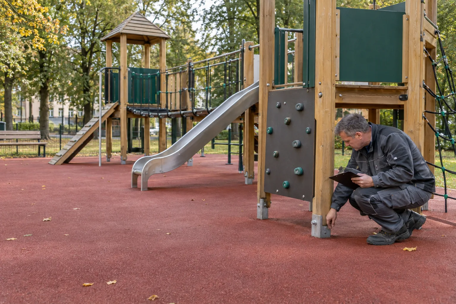 Przegląd placu zabaw